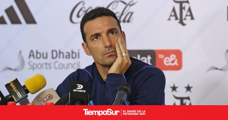 Scaloni encendió las alarmas en la Selección