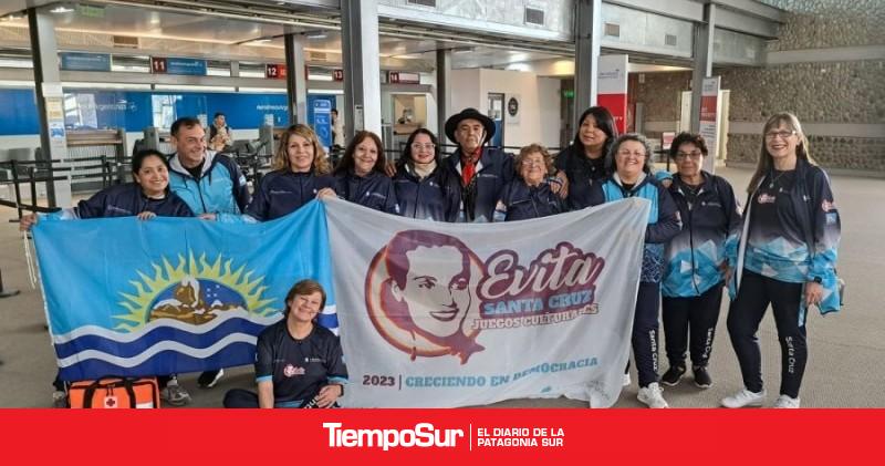 La delegación de adultos mayores llegó a Santiago del Estero