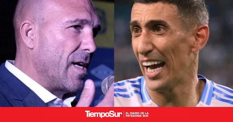 El presidente de Rosario Central habló sobre Ángel Di María