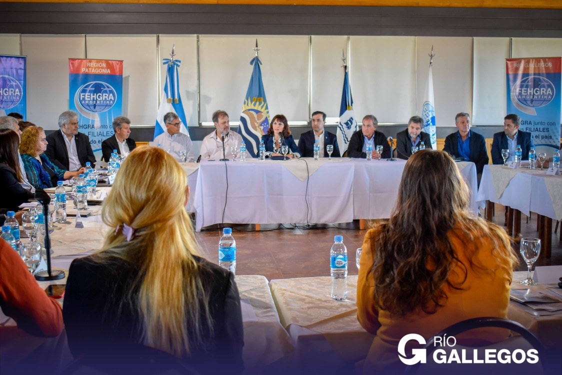 Reunión de FEHGRA en Río Gallegos. 