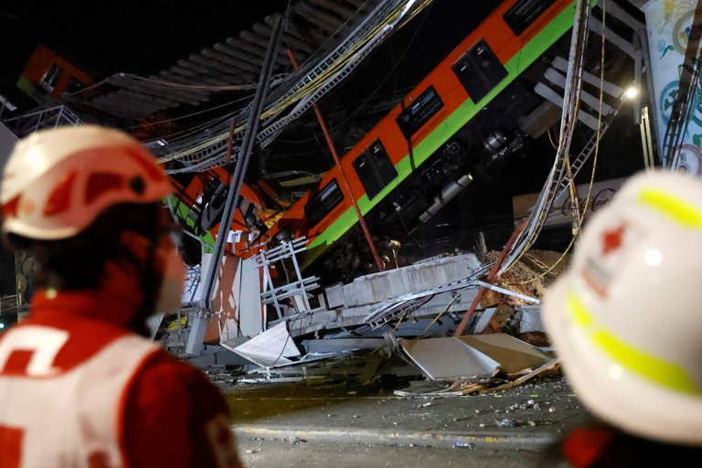 El tren que cayó en Olivos