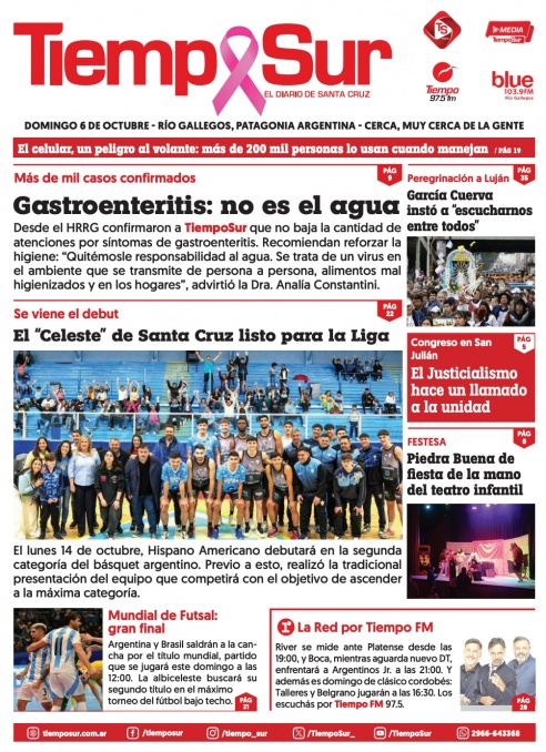 Tapa del diario