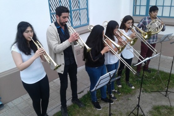 La Orquesta del Barrio audicionó en el MAEM (C.G)