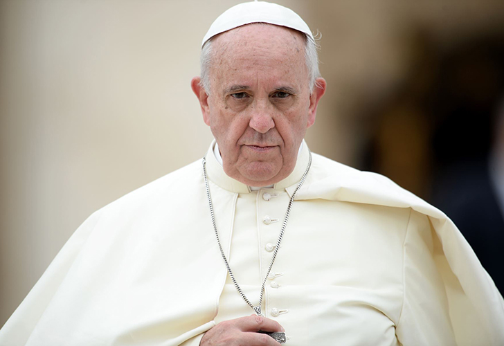 Fotografía del Papa Francisco intervención Sodalicio Foto:Cedoc