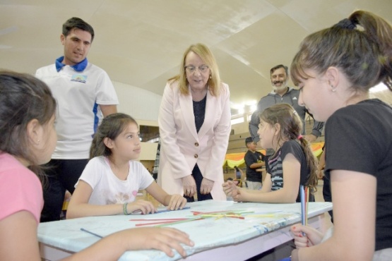 La Gobernadora valoró la iniciativa deportiva.