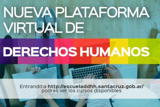 Lanzan la plataforma virtual educativa “Escuela de Derechos Humanos”