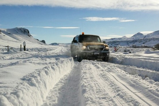 Buscan a peón rural que se extravió durante temporal de nieve