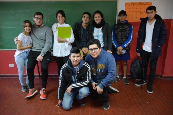 Los jóvenes analizaron la situación escolar. 