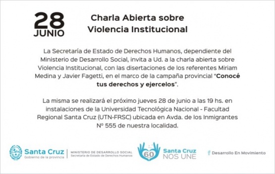 Charla para 