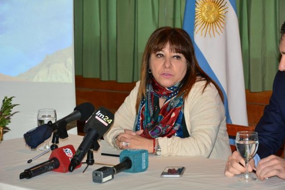 María Cecilia Velázquez, presidenta del Consejo Provincial de Educación. (C.R)