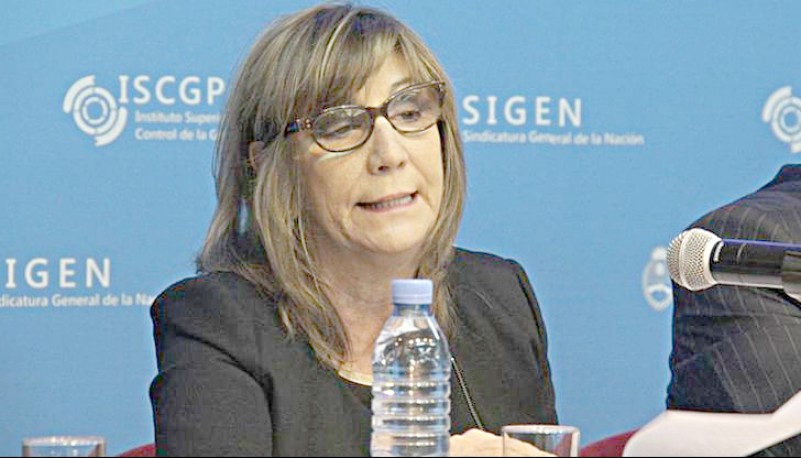 Angelina Abbona, ex fiscal de Estado de Santa Cruz.