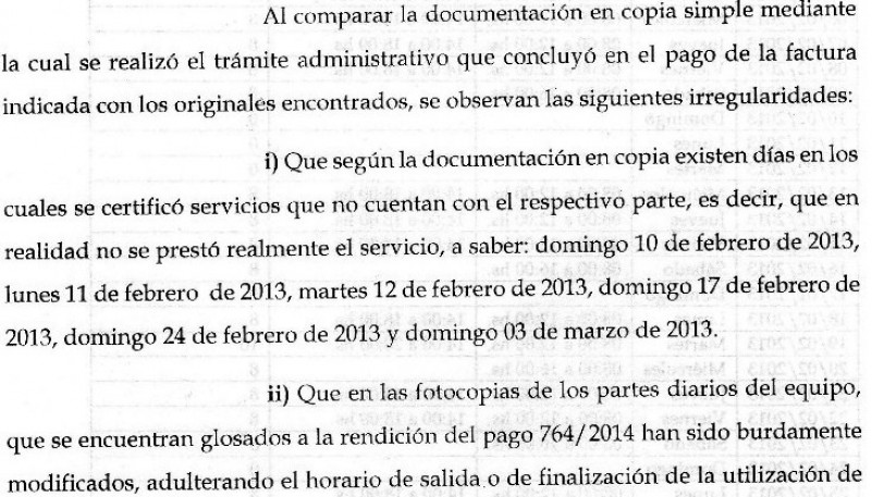 La denuncia es por fraude en Perjuicio de la Administración Pública Municipal y Falsificación de Documentos Públicos.