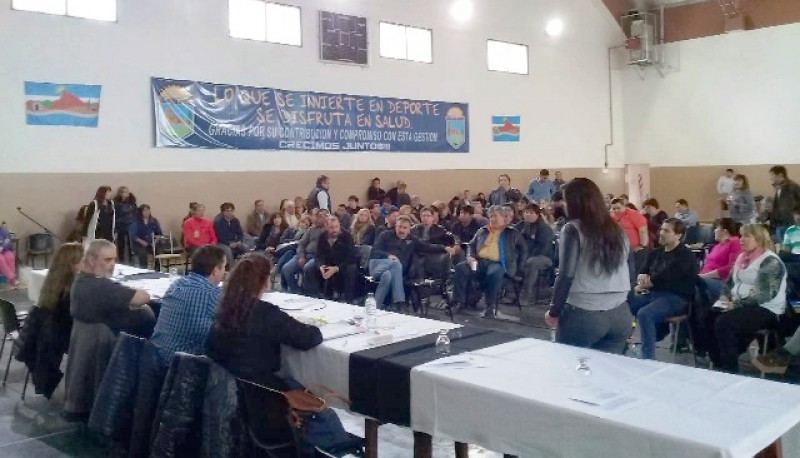 Congreso del PJ de Santa Cruz.  (Foto: Conrado Castaldi)