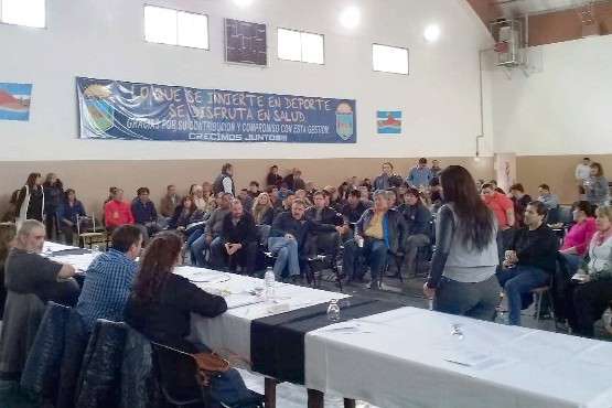 Congreso del PJ de Santa Cruz.  (Foto: Conrado Castaldi)