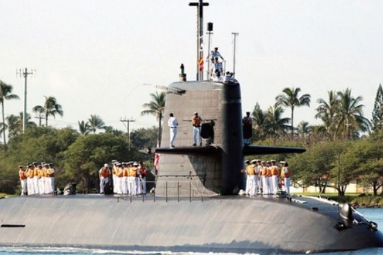 Japón envió un submarino a un arrecife ocupado por China y reclamado por Filipinas