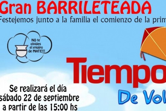 No te pierdas la gran barrileteada de hoy