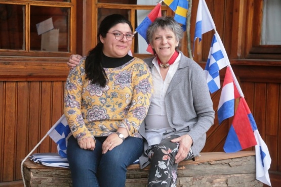 Natalia Ledesma y Susana Suárez en Fundacruz (C.G)