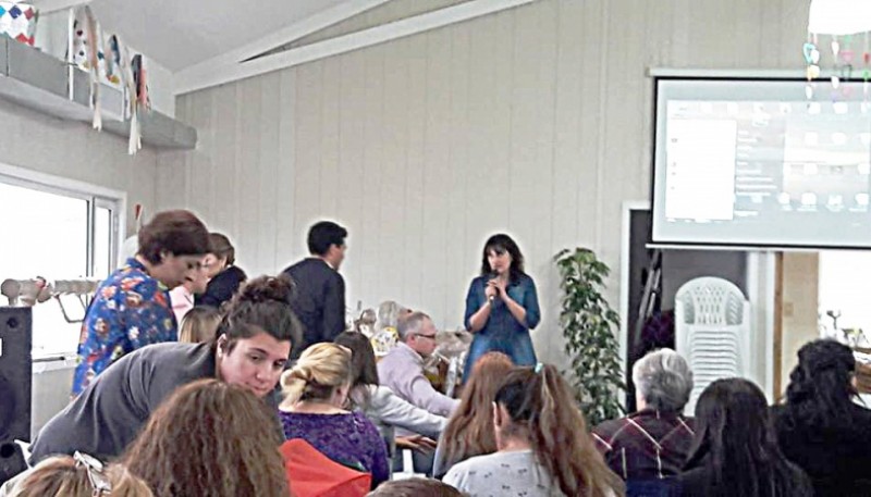 Participaron de Jornada de Obesidad, Diabetes y Celiaquía en Puerto Santa Cruz. 