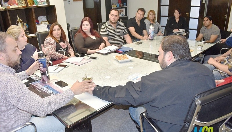 La reunión se realizó en la Municipalidad de la ciudad del Gorosito.