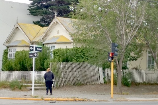 La vivienda tiene consigna policial desde que se cometió el ilícito. (Foto: C.G.)