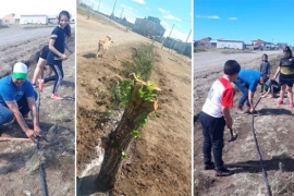 De mini basural a espacio de recreación para niños y adolescentes