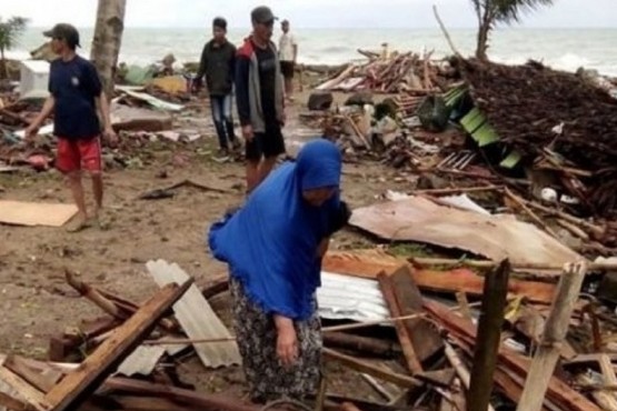 Un tsunami dejó al menos 168 muertos y 750 heridos