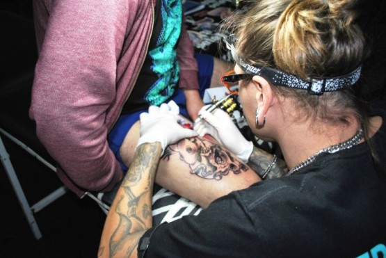 Postal de la última jornada de tattoo. (J.C.C)