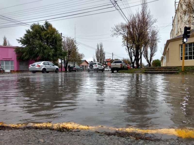 De vuelta las calles inundadas. (C.G)