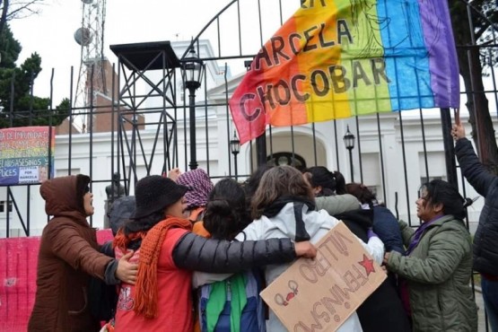 Hoy Marcela es una bandera de la lucha de las mujeres. (Archivo). 