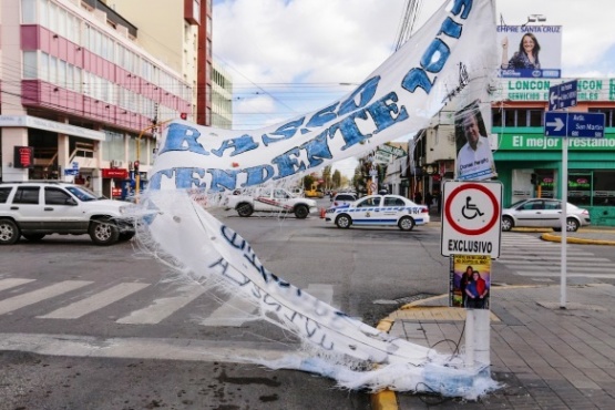 En Río Gallegos no se podrán colocar pasacalles en campaña