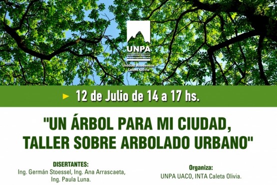 Se realiza taller gratuito de Arbolado Urbano 