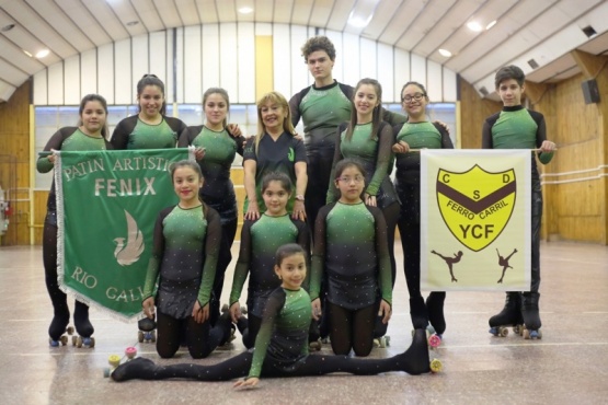 Parte del equipo retratado en el último entrenamiento de la semana. 