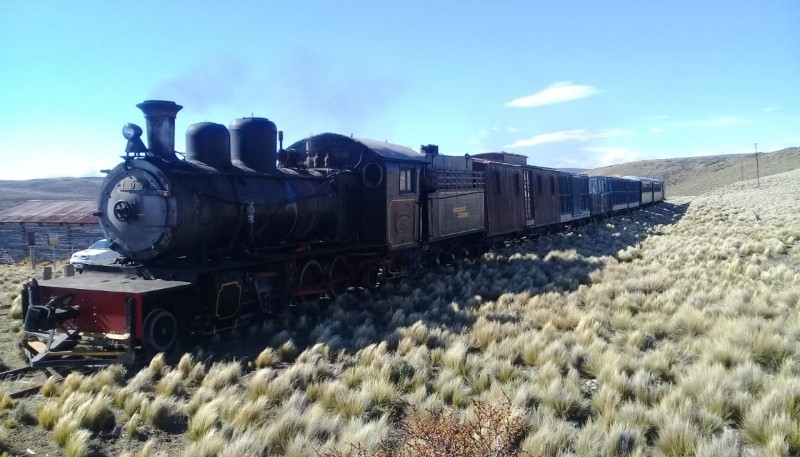 El viejo expreso patagónico, La Tronchita. 