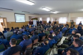 Charla de donación de órganos en Marcos A. Zar"