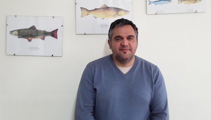 José Luis Pérez, director de Pesca Continental Provincial. 