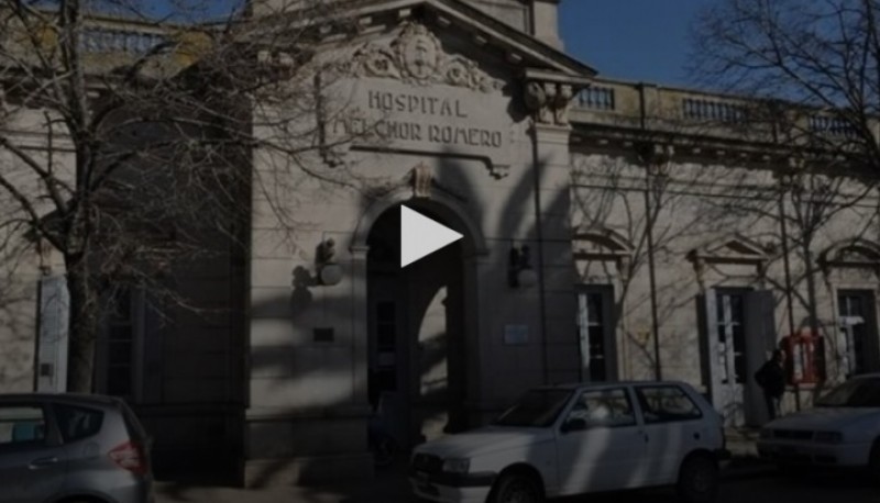 El hospital donde fue asistido el niño antes de fallecer por las heridas. 