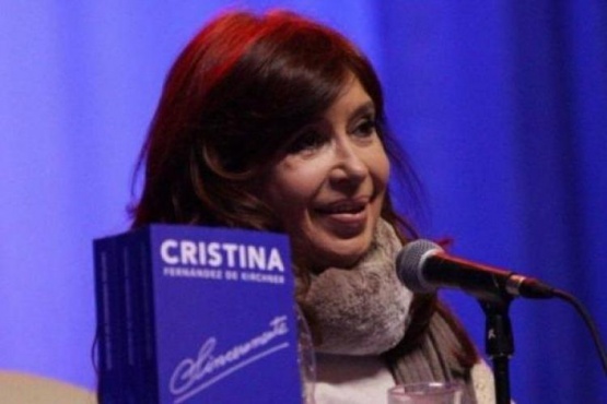 La presentación del libro de Cristina Fernandez de Kirchner. 