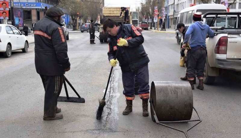 La semana pasada arrancaron con la tarea. 