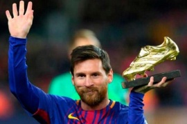 La sexta bota de oro para Messi