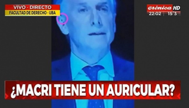 En la pantalla de Crónica preguntaron lo mismo. 