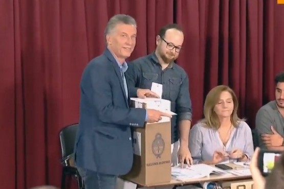 El voto de Macri. 