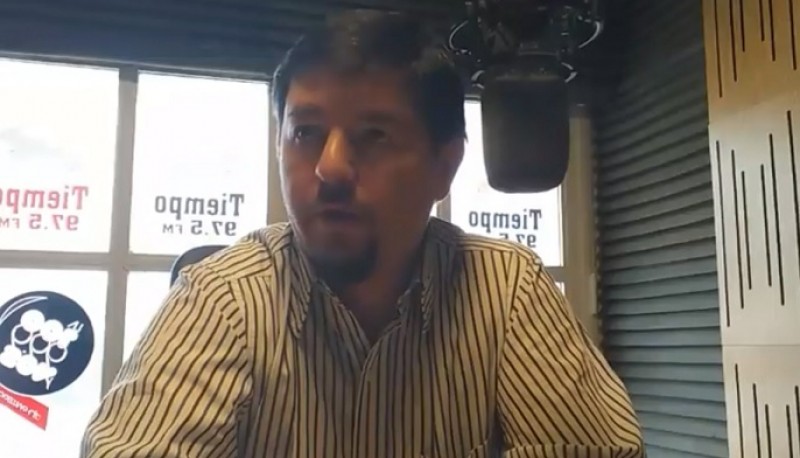 Pedro Muñoz en Tiempo FM. 