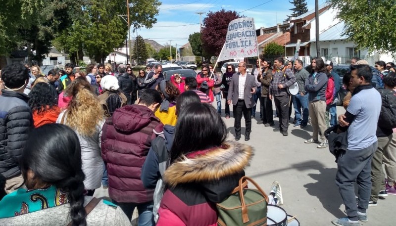 Reclamo en Esquel. 