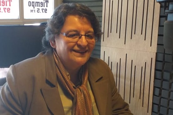 Patricia Aguirre dialogó con Tiempo FM. 