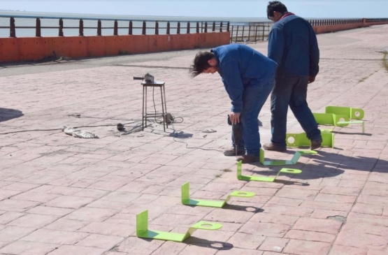 Instalación de las estaciones.