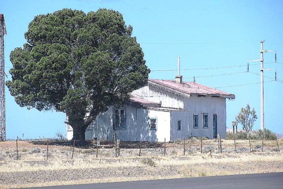 Ex Estación Tellier ubicada en el paraje rural del mismo nombre