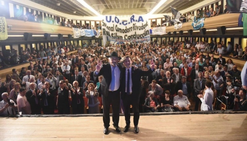 Juan Pablo Luque junto a Othar Macharashvili.