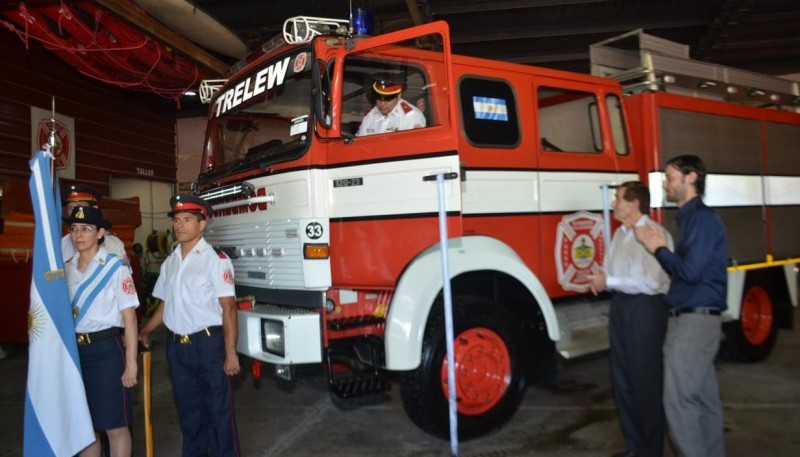 Once nuevo bomberos para Trelew 