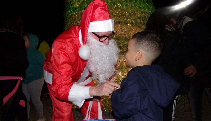 El Papá Noel de Río Gallegos.