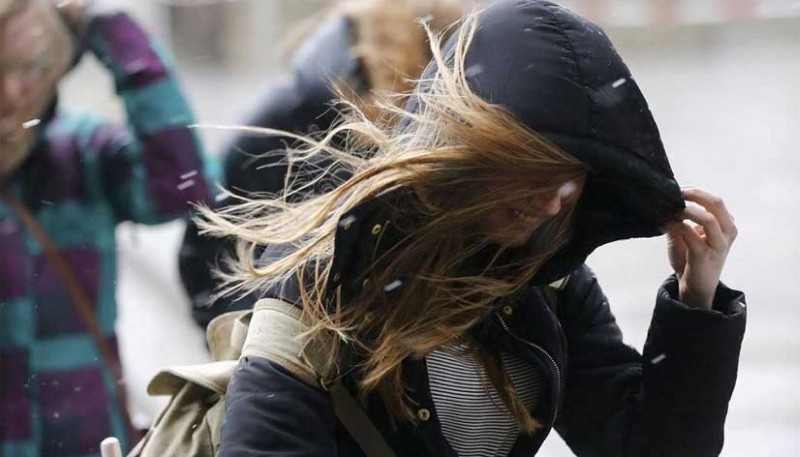 Los vientos podrían alcanzar los 70 km/h.